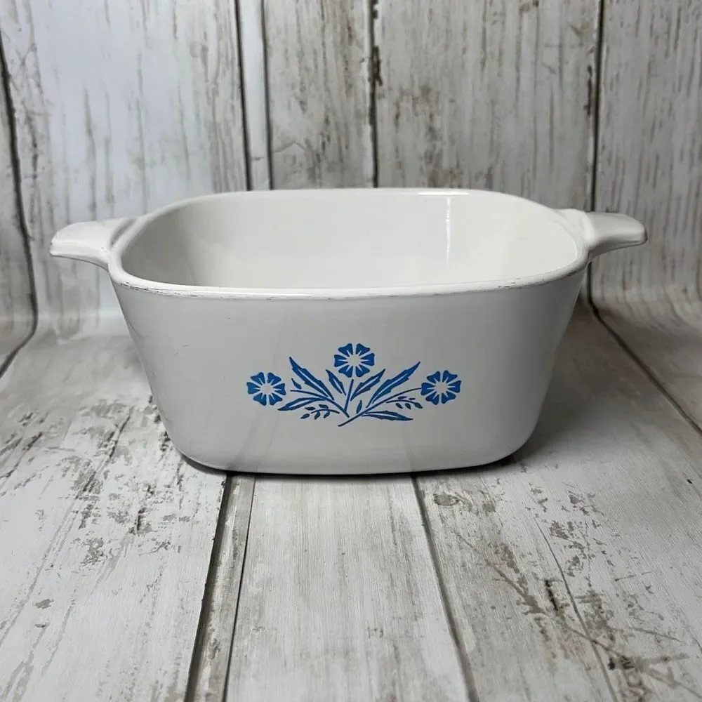 Corning Ware Blue Cornflower P-43-B 22 oz Casserole‎ Dish